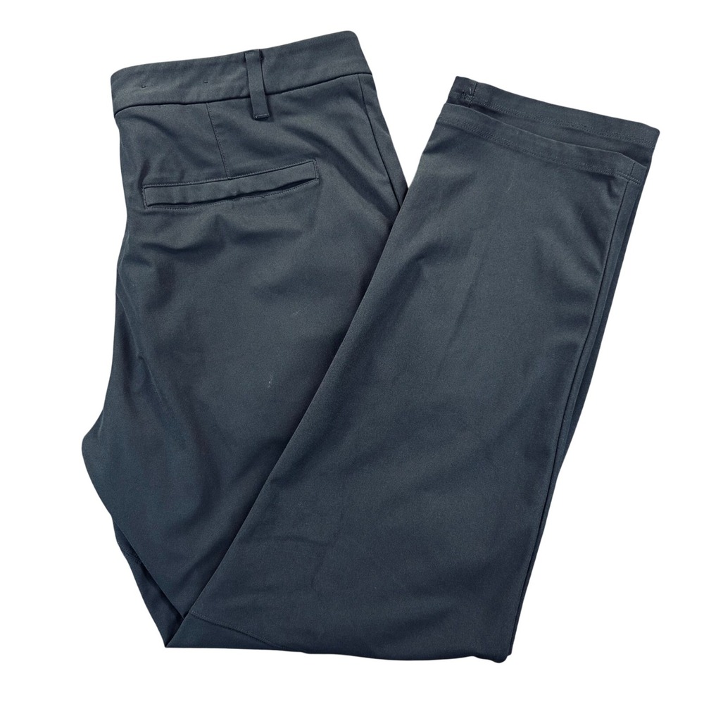 Lululemon Men's 36 Black Commission Slim-Fit Pant 30 Warpstreme Performance Walk